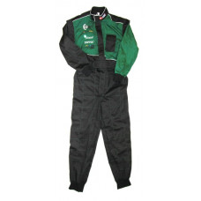 Imbracaminte de protectie si de lucru combinezoane o bucata marime: L culoare: negru/verde PROFITOOL 0XSK0001-2/L