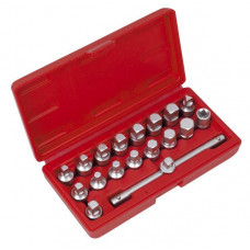 Unelte de manipulare lubricanti Sealey set de chei de la scurgere de ulei dopurile 3 / 8 18szt. SEALEY SEA AK6586 Unelte de manipulare lubricanti Sealey set de chei de la scurgere de ulei dopurile 3 / 8 18szt. SEALEY SEA AK6586