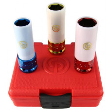 "Set scule Seturi de prize dimensiune tubulara: 1/2"" 3 buc" CHICAGO PNEUMATIC CPSS413