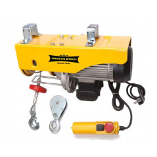 Troliu de atelier Wyciagarka INDUSTRIAL DWI 400/800 230V dedykowana do warsztatow. Dlugosc liny 125m. DRAGON WINCH zblocze w zestawie DRAGON WINCH DWI400/800