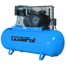 Compresoare Compresor cu piston GUDEPOL serie Blue 4 kW 400V 10 bar eficienta: 653l/min. rezervor: 270L numar cilindri: 2buc GUDEPOL 0XGD59-270-650