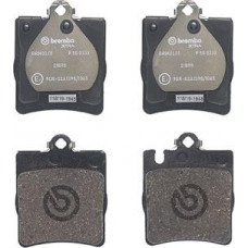 Placute de frana - Tuning Brake pads - tuning XTRA rear road approval. Yes MERCEDES C CL203 C T-MODEL S203 C W203 CLC CL20 MERCEDES-BENZ C-CLASS (W203), Sedan, 05.2000 - 12.2007 Brembo P 50 033X