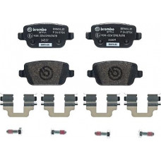 Placute de frana - Tuning Brake pads - tuning XTRA rear road approval. Yes FORD FOCUS II GALAXY II GALAXY MK II KUGA I MON FORD MONDEO IV Turnier (BA7), Turism, 03.2007 - 01.2015 Brembo P 24 075X