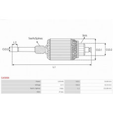 Armatura,demaror AS-PL SA5004 Armatura,demaror AS-PL SA5004