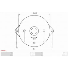 Capac soc,carburator AS-PL SBR0044