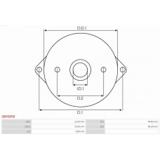 Capac soc,carburator AS-PL SBR0059