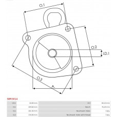 Capac soc,carburator AS-PL SBR3014