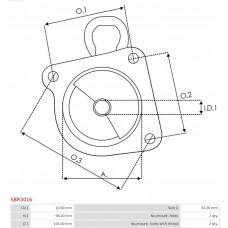 Capac soc,carburator AS-PL SBR3016