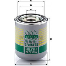 Element filtrant uscator aer. compresor Cartus cu uscator de aer cartus de desicator M39x15mm stinga fata-verso presiune 13bar RENAULT TRUCKS C, 01.2013 - Mann-Filter TB 1394/5 x Element filtrant uscator aer. compresor Cartus cu uscator de aer cartus de desicator M39x15mm stinga fata-verso presiune 13bar RENAULT TRUCKS C, 01.2013 - Mann-Filter TB 1394/5 x