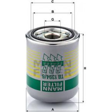 Element filtrant uscator aer. compresor Cartus cu uscator de aer cartus de desicator M41x15mm dreapta fata-verso presiune 13bar DAF 65 CF, Cadru de sprijin, 02.1998 - 12.2000 Mann-Filter TB 1394/6 x Element filtrant uscator aer. compresor Cartus cu uscator de aer cartus de desicator M41x15mm dreapta fata-verso presiune 13bar DAF 65 CF, Cadru de sprijin, 02.1998 - 12.2000 Mann-Filter TB 1394/6 x