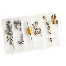 Valve si garnituri PROFITOOL Set valve pentru sistemele de aer conditionat supape pt R12a R134A Contine 51 piese 0XAT3043 Valve si garnituri PROFITOOL Set valve pentru sistemele de aer conditionat supape pt R12a R134A Contine 51 piese 0XAT3043