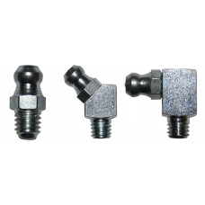 Surub gresare Opak. 50 szt. Smarowniczka z nyplem gwintowanym H1 M8x1 H1 = prosta DRESSELHAUS 4632/001/52 8X1X1