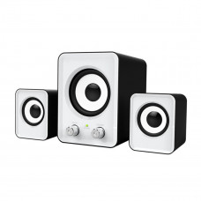 Boxe Stereo 2.1 cu conectare USB & Jack, putere 5W + 2 x 3W Boxe Stereo 2.1 cu conectare USB & Jack, putere 5W + 2 x 3W