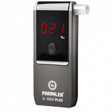 Alcoolmetru Breathalyser AL8000 Plus Electrochemical measurement range - 0/4‰ battery 2x AAA 100x44x16mm 70 g PROMILER AL8000 P Alcoolmetru Breathalyser AL8000 Plus Electrochemical measurement range - 0/4‰ battery 2x AAA 100x44x16mm 70 g PROMILER AL8000 P