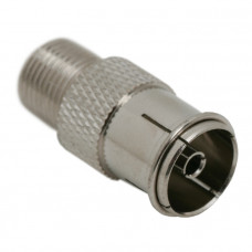 Adaptoare F / TV coaxsoclu F - soclu TV coax Adaptoare F / TV coaxsoclu F - soclu TV coax