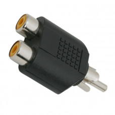 Adaptoare-Y RCA2 x soclu RCA-fisa RCA Adaptoare-Y RCA2 x soclu RCA-fisa RCA