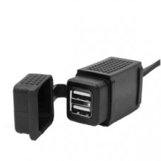 Adaptor bricheta USB Gniazdo USB DC 12-24V; DC 5V/3.1A (cable length: 2 m; Motorcycle) 4RIDE ROZ000017 Adaptor bricheta USB Gniazdo USB DC 12-24V; DC 5V/3.1A (cable length: 2 m; Motorcycle) 4RIDE ROZ000017