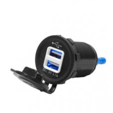 Adaptor bricheta USB Gniazdo USB DC 12-24V; DC 5V/3.1A (Motorcycle) 4RIDE ROZ000020 Adaptor bricheta USB Gniazdo USB DC 12-24V; DC 5V/3.1A (Motorcycle) 4RIDE ROZ000020