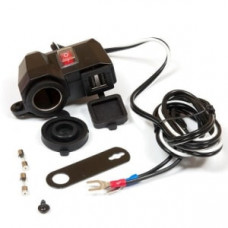 Adaptor bricheta USB Gniazdo zapalniczki DC 12-24V; DC 5V/2.1A (Motorcycle; USB additional socket) 4RIDE ROZ000012 Adaptor bricheta USB Gniazdo zapalniczki DC 12-24V; DC 5V/2.1A (Motorcycle; USB additional socket) 4RIDE ROZ000012