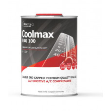 Uleiuri pt instalatia de climatizare Vehicle A/C system oil PAG 100 1L 1 pcs coolant type: R1234yf/R134a PAG 100 a/C station model: wszystkie modele MATRIX LUBRICANTS COOLMAX PAG 100 1L Uleiuri pt instalatia de climatizare Vehicle A/C system oil PAG 100 1L 1 pcs coolant type: R1234yf/R134a PAG 100 a/C station model: wszystkie modele MATRIX LUBRICANTS COOLMAX PAG 100 1L
