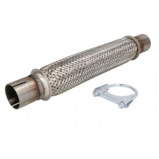 Tub flexibil sistem de esapament Amortizor de vibratii al sistemului de evacuare 40x280 pentru montarea rapida cu o clema JMJ JMJ 40X280S Tub flexibil sistem de esapament Amortizor de vibratii al sistemului de evacuare 40x280 pentru montarea rapida cu o clema JMJ JMJ 40X280S