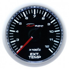 Manometru EGT Exhaust gas temperature indicator 52mm disc colour neagra backlight colour white glass transparentGAUGE DEPO CSM 52mm - EXHAUST TEMP DEPO RACING DP-ZE-011 Manometru EGT Exhaust gas temperature indicator 52mm disc colour neagra backlight colour white glass transparentGAUGE DEPO CSM 52mm - EXHAUST TEMP DEPO RACING DP-ZE-011
