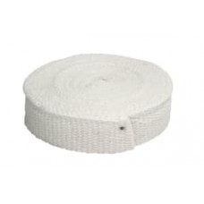 Banda termorezistenta, inner diameter: 2mm, outer diameter: 50mm, diameter: 2inch, up to 1,200 degrees (length of part: 10000mm, ceramic) - TURBOWORKS MG-TT-011 Banda termorezistenta, inner diameter: 2mm, outer diameter: 50mm, diameter: 2inch, up to 1,200 degrees (length of part: 10000mm, ceramic) - TURBOWORKS MG-TT-011