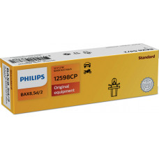 Bec Bord Bax 8.5D Soclu Negru 12V Set 10 Buc Philips PHILIPS CO12598CP