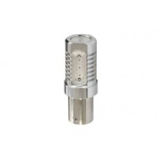 Bec LED, 1pcs, P21W, 12V, max. 6W, light colour red, socket type BA15S, uz pe circuit, for vehicles without CAN-Bus - M-TECH LBX501R