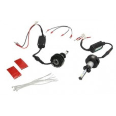 Bec LED, 2pcs, H1, 32V, max. 32W, light colour white, max. 6000K, socket type P14,5S, uz pe circuit, contains 2 cores - M-TECH TULSS1