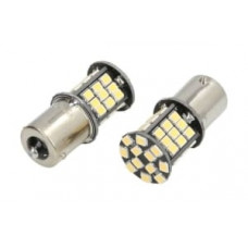 Bec LED, 2pcs, P21W, 12V, max. 6W, light colour white, socket type BA15S, uz pe circuit, for vehicles with CAN-Bus - M-TECH LB354W