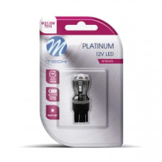 Bec LED (blister pack 1pcs) W21/5W 12/24V, uz pe circuit, for vehicles with CAN-Bus Platinum, red - M-TECH LB823R-01B