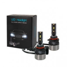 Bec LED (Set 2pcs) HB3 12/24V 54W, uz pe circuit, for vehicles without CAN-Bus, white 6500K - M-TECH LSF5 Bec LED (Set 2pcs) HB3 12/24V 54W, uz pe circuit, for vehicles without CAN-Bus, white 6500K - M-TECH LSF5