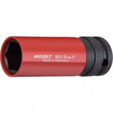 Tubulare si accesorii Tubulara impact Hexagonal 1/2” dimensiune metrica: 21mm pentru jante din aliaj pentru roti cu pereti subtiri lung lungime 85mm HYUNDAI KIA MAZDA TOYOTA HAZET HAZ 903SLG-21