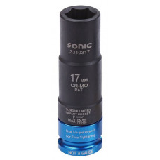Tubulare si accesorii Tubulara impact HEX / Hexagonal 1/2” dimensiune metrica: 17mm pentru roti lungime 100mm cuplu maxim:100Nm SONIC 3310317 Tubulare si accesorii Tubulara impact HEX / Hexagonal 1/2” dimensiune metrica: 17mm pentru roti lungime 100mm cuplu maxim:100Nm SONIC 3310317
