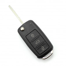 Volkswagen Touareg - Carcasă cheie tip briceag, cu 3 butoane - CARGUARD Volkswagen Touareg - Carcasă cheie tip briceag, cu 3 butoane - CARGUARD