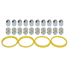 Trusa de montare a jantei de aliaj Fitting kit N 76x661 N M12x125 K21 CLOSED 1 kit / 4 wheels - B/N qty 24 MAK MAK 8000000491