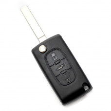 Citroen / Peugeot 307 - Carcasa tip cheie briceag cu 3 butoane, lama VA2-SH3, fara suport baterie, buton portbagaj Citroen / Peugeot 307 - Carcasa tip cheie briceag cu 3 butoane, lama VA2-SH3, fara suport baterie, buton portbagaj