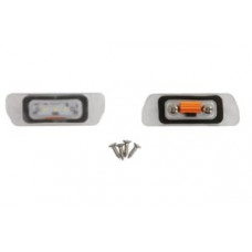 Corp iluminare numar inmatriculare LED, ligght colour: white; set, 12V,, with Aprobate pentru uz public MERCEDES GL (X164), M (W164), R (W251, V251) 02.05-12.14 - M-TECH CLP038 Corp iluminare numar inmatriculare LED, ligght colour: white; set, 12V,, with Aprobate pentru uz public MERCEDES GL (X164), M (W164), R (W251, V251) 02.05-12.14 - M-TECH CLP038