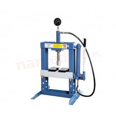 Presa hidraulica forta: 10 t nr nivele masa: 3cursa piston: 175 mm cadru sudat manometru AIRPRESS 79380 Presa hidraulica forta: 10 t nr nivele masa: 3cursa piston: 175 mm cadru sudat manometru AIRPRESS 79380