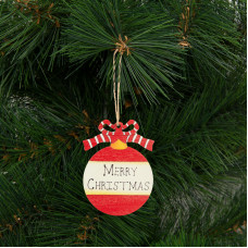 Decor brad - Merry Christmas - 8 x 10 cm Decor brad - Merry Christmas - 8 x 10 cm