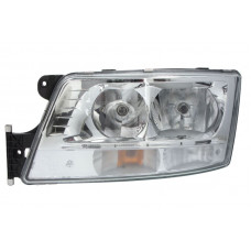 Far L 2*H7 2*LED PY21W manual with daytime running light insert colour chromium plated fits MAN TGX I 0916 0921 ZKW 64005 00095 Far L 2*H7 2*LED PY21W manual with daytime running light insert colour chromium plated fits MAN TGX I 0916 0921 ZKW 64005 00095