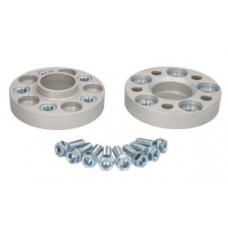 DIstantier - 2 pcs 5x100; thickness: 25mm; locating hole diameter: 57mm; PRO-SPACER series - 7; (fitting elements included - Yes) - natural - EIBACH S90-7-25-003