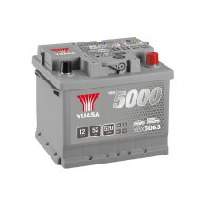 Acumulator Pornire Battery YUASA 12V 52Ah/520A YBX5000 Silver High Performance SMF R+ standard 207x175x175 B13 starting YUASA YBX5063 Acumulator Pornire Battery YUASA 12V 52Ah/520A YBX5000 Silver High Performance SMF R+ standard 207x175x175 B13 starting YUASA YBX5063
