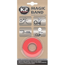 Banda adeziva MAGIC BAND culoare: rosu auto vulcanizare impermeabil K2 K2 B304 Banda adeziva MAGIC BAND culoare: rosu auto vulcanizare impermeabil K2 K2 B304