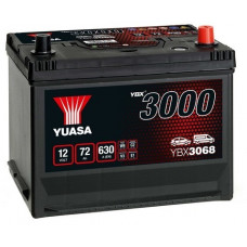 Acumulator Pornire Battery YUASA 12V 72Ah/630A YBX3000 SMF R+ standard 269x174x223 B9 starting YUASA YBX3068 Acumulator Pornire Battery YUASA 12V 72Ah/630A YBX3000 SMF R+ standard 269x174x223 B9 starting YUASA YBX3068
