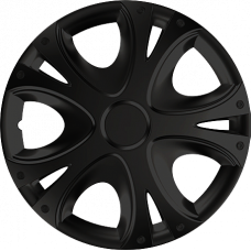 Capace roti auto Dynamic BL 4buc - Negru - 14'' Capace roti auto Dynamic BL 4buc - Negru - 14''