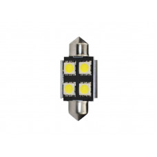 Bec incandescent LED light bulb LED 2pcs C5W 12V max. 096W light colour white socket type SV85-8 length: 36mm no road approval for vehicles with CAN-Bus M-TECH LB328W Bec incandescent LED light bulb LED 2pcs C5W 12V max. 096W light colour white socket type SV85-8 length: 36mm no road approval for vehicles with CAN-Bus M-TECH LB328W