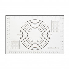 Blat din silicon - cu diagramă pentru întinderea aluaturi - 60 x 40 cm