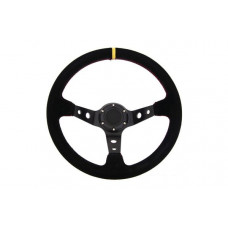 Echipament interior Kierownica ProRacing 5125 Zamszowa. Trojramienna kierownica sportowa sr 35cm odsadzenie 8cm SPEEDMAX PP-KR-018 Echipament interior Kierownica ProRacing 5125 Zamszowa. Trojramienna kierownica sportowa sr 35cm odsadzenie 8cm SPEEDMAX PP-KR-018